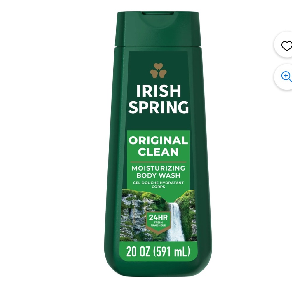 5️⃣ for $1️⃣5️⃣ Irish Spring original clean body wash